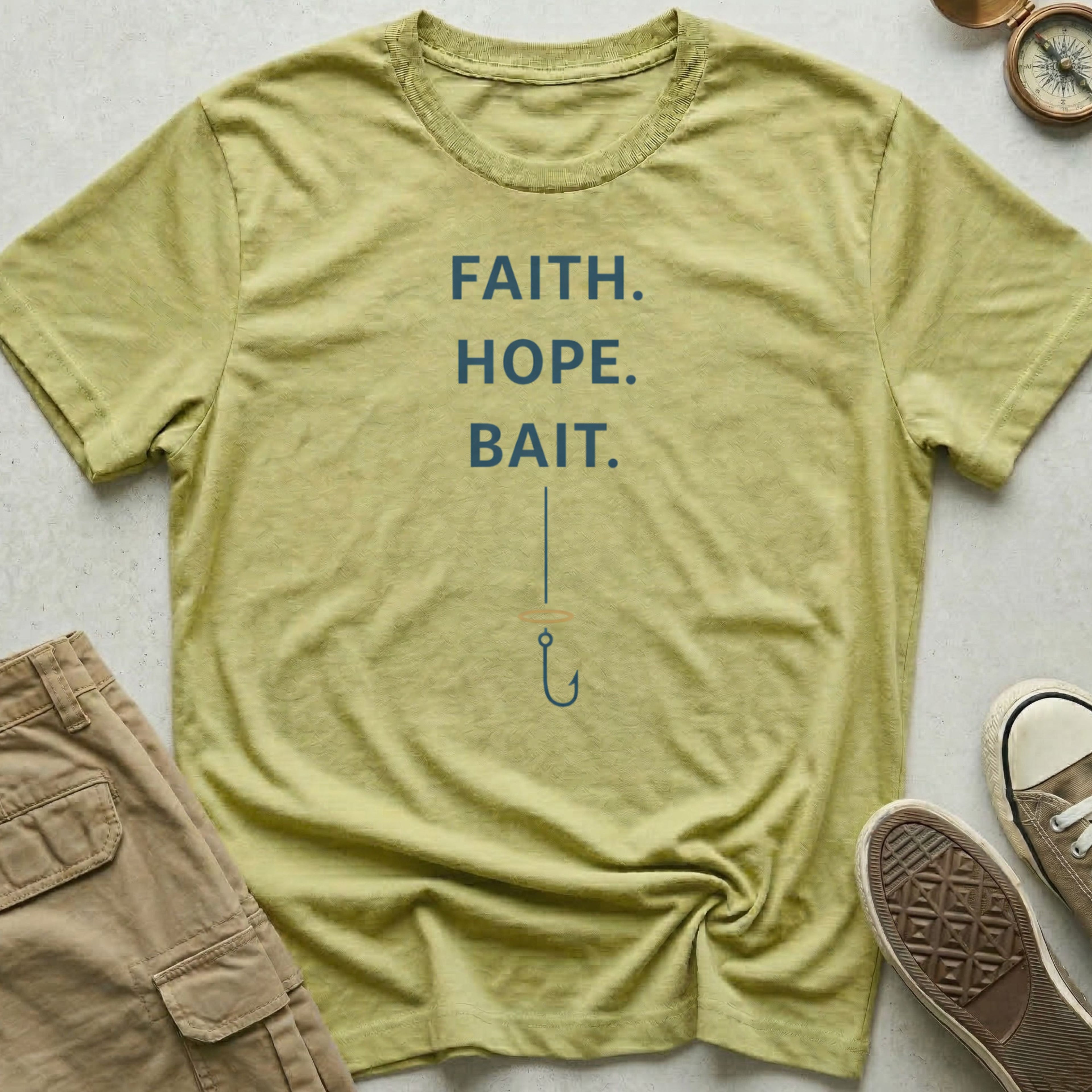 Faith. Hope. Bait T-Shirt