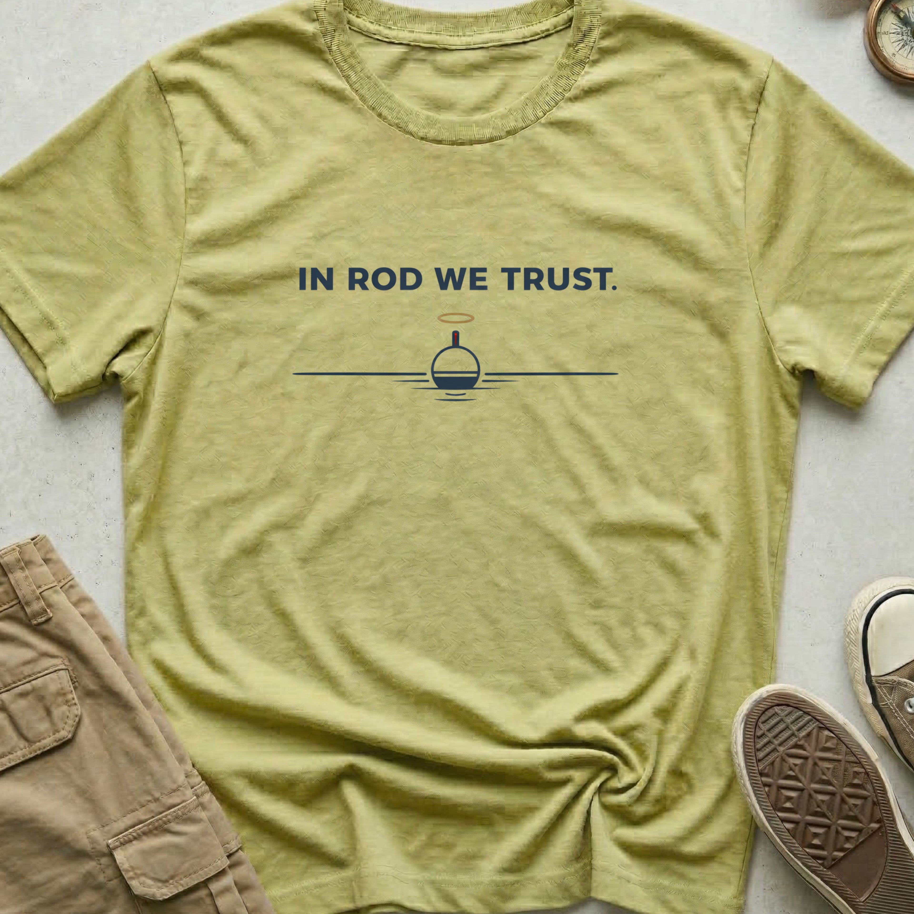 In Rod We Trust Outdoor T-Shirt